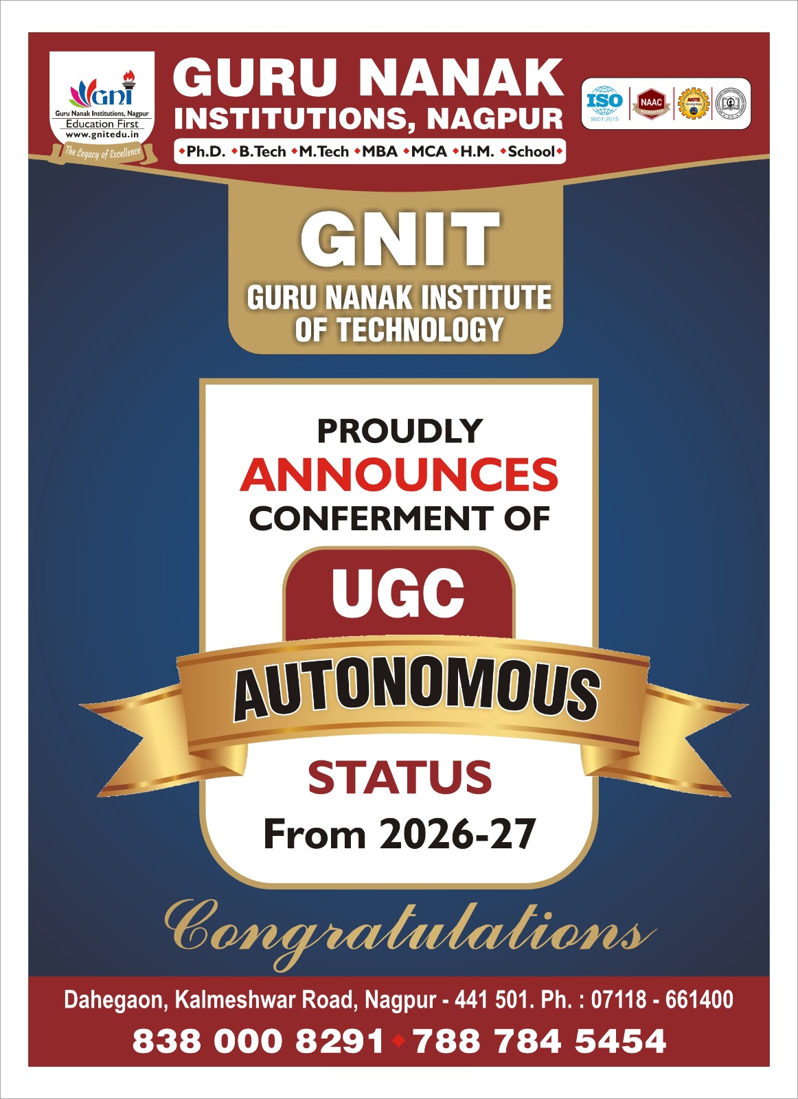 Autonomous Institute